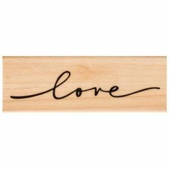 Promo 🔥 Love Rubber Stamp 🌟