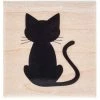 Best Sale ✨ Black Cat Rubber Stamp 💯