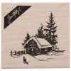 Best Pirce 👍 Wintry Cabin Rubber Stamp 👏 -Tim Holtz shop 350Wx350H 1532068 052819