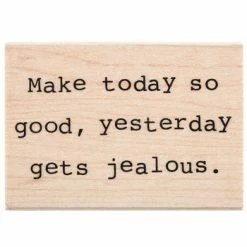 Hot Sale 😉 Make Today So Good Rubber Stamp ✔️