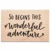 Promo ✔️ Wonderful Adventure Rubber Stamp 🌟 -Tim Holtz shop 350Wx350H 1559640 052819