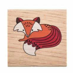 Brand new 🛒 Fox Rubber Stamp 👏