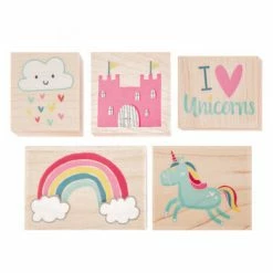 Hot Sale 🧨 Unicorn Kingdom Rubber Stamps 👍