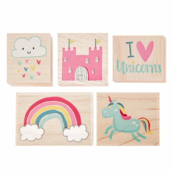 Hot Sale ???? Unicorn Kingdom Rubber Stamps ???? 3 Hot Sale ???? Unicorn Kingdom Rubber Stamps ????
