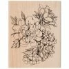 Coupon ✔️ Sketchy Blossoms Rubber Stamp ⭐ -Tim Holtz shop 350Wx350H 1711076 052819
