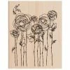 Brand new 🛒 Ranunculus Field Rubber Stamp 👏 -Tim Holtz shop 350Wx350H 1711084 052819