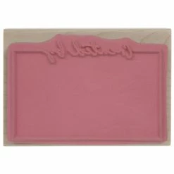 Buy ⌛ Created By Label Rubber Stamp 🎁 -Tim Holtz shop 350Wx350H 1827435 a 1019 px