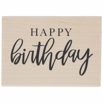 Buy π Happy π Birthday Rubber Stamp β 3 Buy π Happy π Birthday Rubber Stamp β