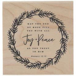 Tim Holtz shop 11 Flash Sale π Romans 15:13 Rubber Stamp π