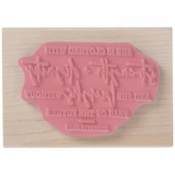 Best Pirce 👍 Proverbs 31:25 Rubber Stamp ⭐ -Tim Holtz shop 350Wx350H 1827781 a 1019 px