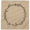 New 🎉 Wreath Rubber Stamp ⭐ -Tim Holtz shop 350Wx350H 1986181 0221 PX