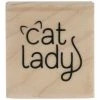 Best deal 🛒 Cat Lady Rubber Stamp 👍 -Tim Holtz shop 350Wx350H 1986256 1022