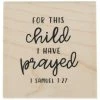 Budget ✔️ 1 Samuel 1:27 Rubber Stamp 🎉 -Tim Holtz shop 350Wx350H 1986496 0221 PX