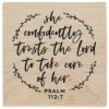 Hot Sale 🧨 Psalm 112:7 Rubber Stamp ⌛ -Tim Holtz shop 350Wx350H 1986520 0221 PX