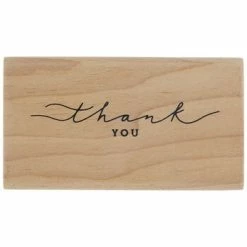 Flash Sale 👍 Thank You Rubber Stamp 💯