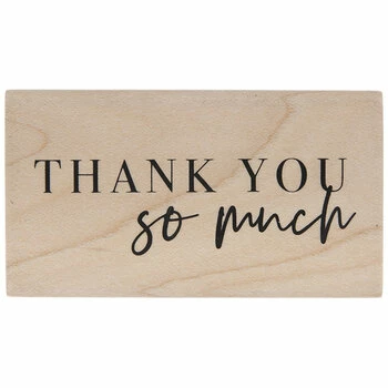 Best deal β Thank You So Much Rubber Stamp π 3 Best deal β Thank You So Much Rubber Stamp π