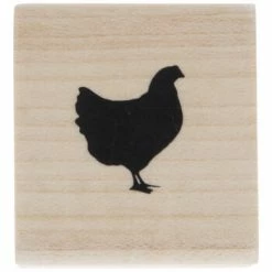 Budget ✔️ Chicken Rubber Stamp 🛒