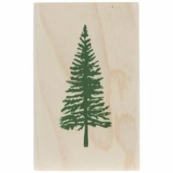 Discount 👍 Pine Tree Rubber Stamp 😀