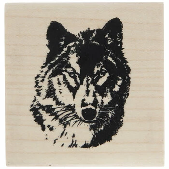 Budget π Wolf's Face Rubber Stamp π€© 3 Budget π Wolf's Face Rubber Stamp π€©