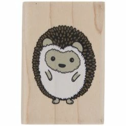 Discount 🛒 Hedgehog Rubber Stamp 🎉