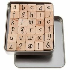 Tim Holtz shop 36 Deals π€© Lower Case Party Ink Alphabet Rubber Stamps π