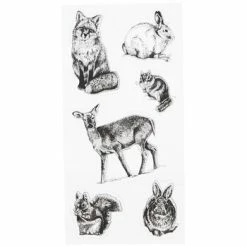 Cheap 🔔 Wildlife Clear Stamps 🛒