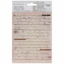 Wholesale ⌛ Wood Grain A2 Clear Stamp 👏