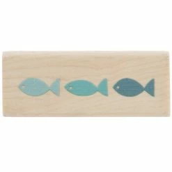 Best Sale ✔️ Fish Rubber Stamp 🛒