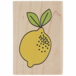 Best Pirce 🌟 Lemon Rubber Stamp 👏