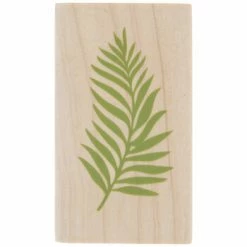 Buy 👏 Palm Frond Rubber Stamp 🔥