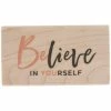 Wholesale 💯 Believe In Yourself Rubber Stamp 👏 -Tim Holtz shop 350Wx350H 2133312 0322