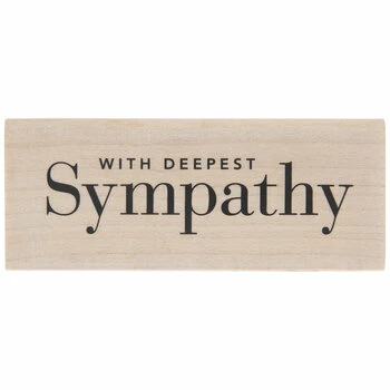 Flash Sale ???? With Deepest Sympathy Rubber Stamp ???? 3 Flash Sale ???? With Deepest Sympathy Rubber Stamp ????