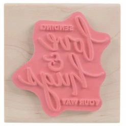 Best Sale 💯 Love & Hugs Your Way Rubber Stamp 🛒 -Tim Holtz shop 350Wx350H 2133346 a 0422