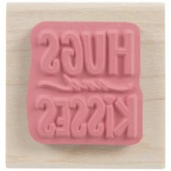 Budget 🌟 Hugs & Kisses Rubber Stamp ✔️ -Tim Holtz shop 350Wx350H 2133387 a 0422