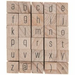 Top 10 🌟 Mini Lowercase Simple Font Alphabet Rubber Stamps 👍