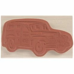 Hot Sale ❤️ Woodie Wagon Rubber Stamp 👏 -Tim Holtz shop 350Wx350H 2156719 a 0322