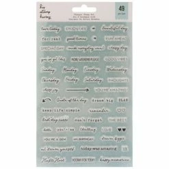 Discount 😍 Planner Clear Stamps 🔥