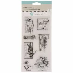 Best Sale 👏 Floral Vintage Post Clear Stamps 🛒