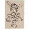 Promo ✨ Mushroom Fairy Rubber Stamp 😉 -Tim Holtz shop 350Wx350H 2162741 0322