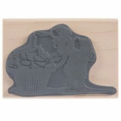 Hot Sale ❤️ Birthday Cupcake Rubber Stamp 🎁 -Tim Holtz shop 350Wx350H 2192284 a 0422