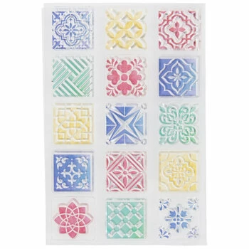 Flash Sale π― Geometric Tiles Clear Stamps π 3 Flash Sale π― Geometric Tiles Clear Stamps π