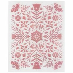 Hot Sale 😀 Leaves & Flowers A2 Clear Stamp 💯