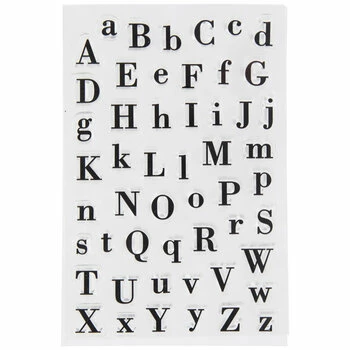 Top 10 🥰 Serif Letters Alphabet Clear Stamps 🥰 3 Top 10 🥰 Serif Letters Alphabet Clear Stamps 🥰