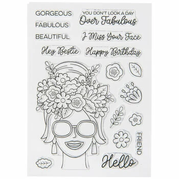 Outlet ✨ Fabulous Friend Clear Stamps ✨ 3 Outlet ✨ Fabulous Friend Clear Stamps ✨