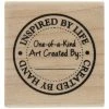 Discount 💯 One Of A Kind Art Rubber Stamp 😍