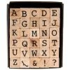 Budget 👍 Uppercase Alphabet Vintage Type Rubber Stamps 🥰 -Tim Holtz shop 350Wx350H 911677 102119